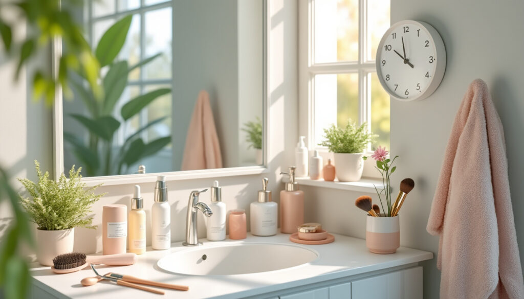 découvrez une routine beauté du matin efficace et rapide en seulement 10 minutes pour un teint frais et lumineux toute la journée. conseils faciles et astuces pour bien commencer la journée !