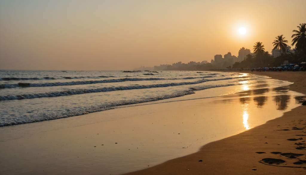 découvrez les plus belles plages de mumbai pour des baignades rafraîchissantes et admirez des couchers de soleil spectaculaires au bord de la mer.