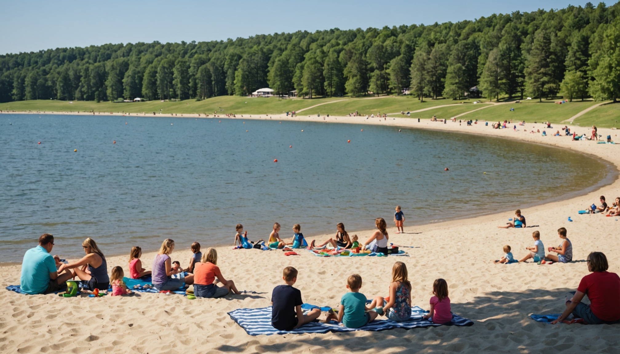 découvrez les plages magnifiques du grand lac aux états-unis et profitez de moments de détente inoubliables au bord de l'eau.