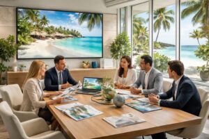 agence spécialisée dans les incentives et déplacements professionnels, offrant des séjours sur mesure vers des destinations balnéaires idylliques.