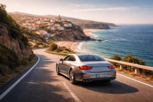 découvrez les magnifiques itinéraires côtiers entre lisbonne et porto en voiture de luxe bmw ou mercedes. profitez d'un road trip unique au portugal, entre plages, villages pittoresques et paysages époustouflants.