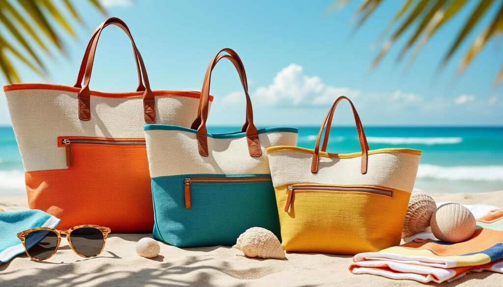 découvrez notre sélection de sacs de plage stylés et pratiques, parfaits pour allier mode et fonctionnalité lors de vos journées au bord de l'eau.