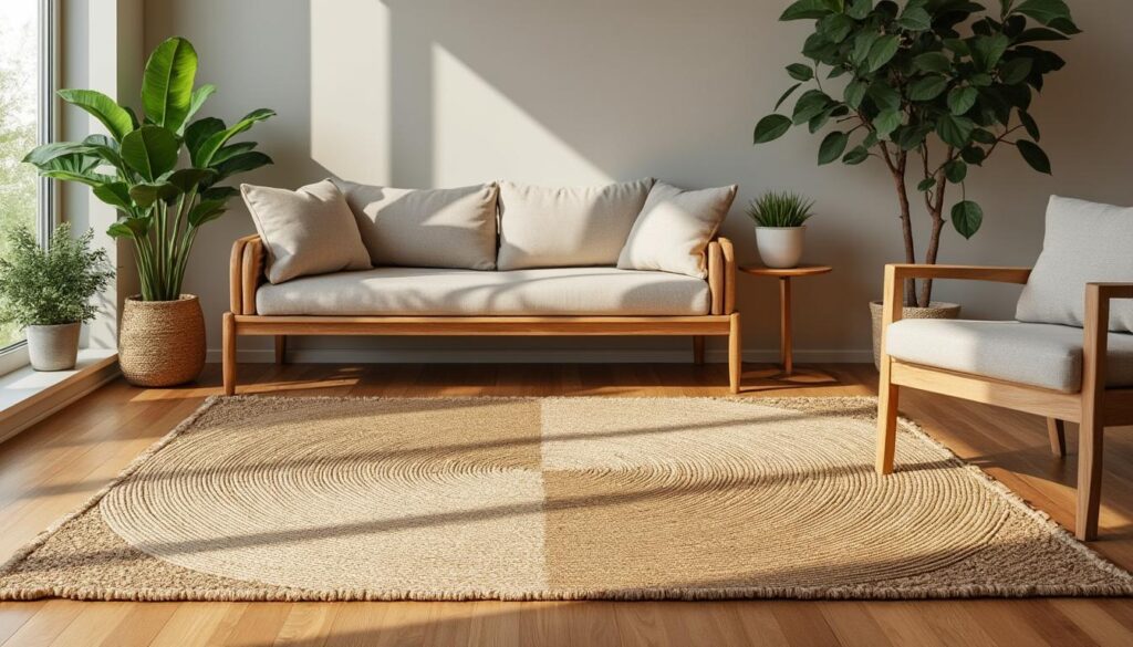 découvrez nos tapis en jute alliant authenticité et élégance pour un intérieur au style naturel et chaleureux.