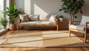 découvrez nos tapis en jute alliant authenticité et élégance pour un intérieur au style naturel et chaleureux.