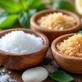 découvrez nos gommages naturels au sucre et sel marin pour une peau douce, exfoliée et éclatante de santé. idéal pour un soin naturel et revitalisant.